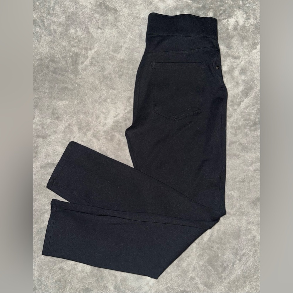 SPANX The Perfect Black Pant | Ponte Ankle Slim Work Pants | Pull-on | Small